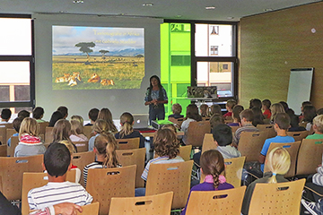 Lesungen bei Schulklassen | Gabriela Staebler - Wildlife Photography